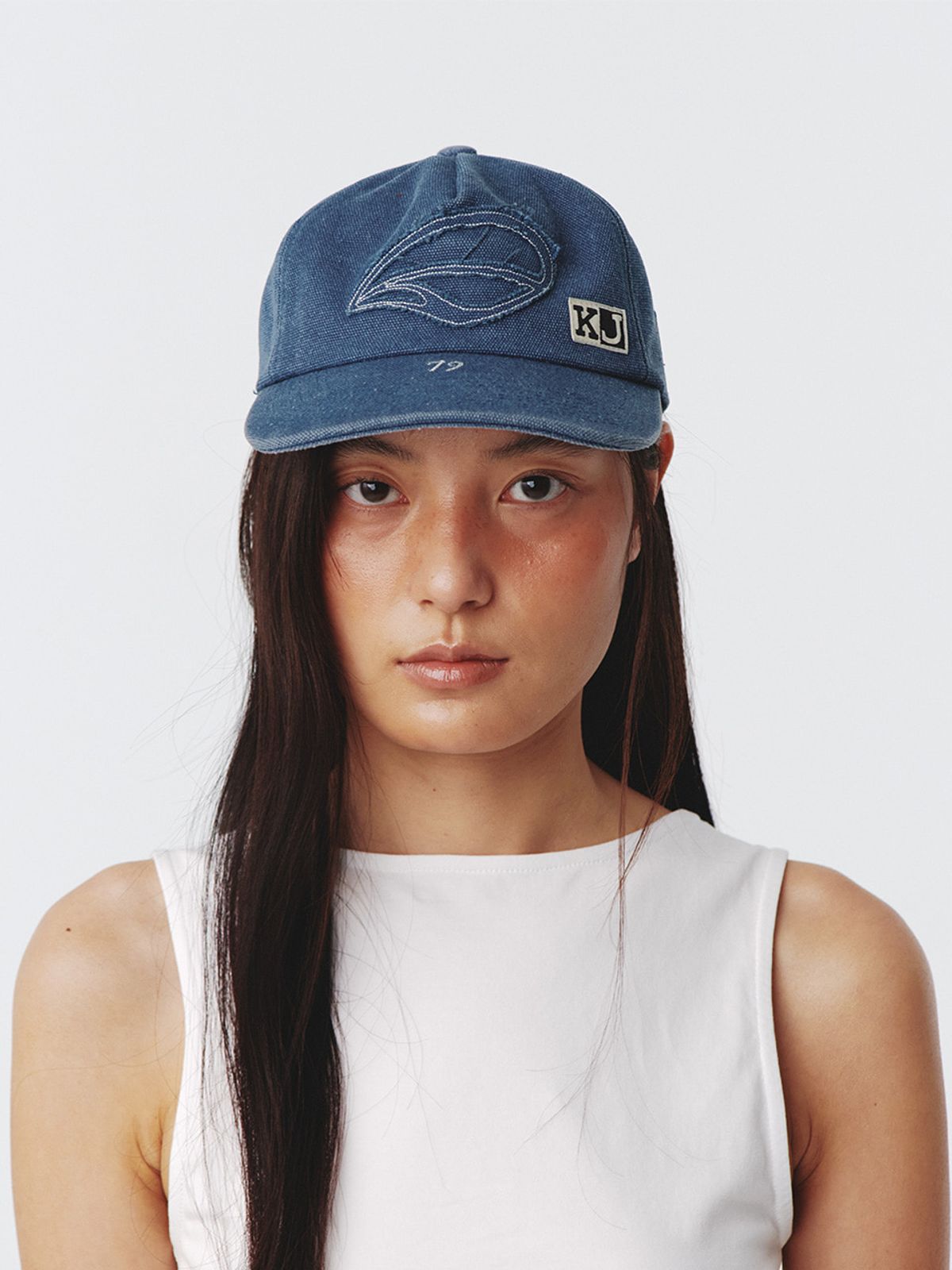 기준(KIJUN) Orbit Camp Cap UNISEX Blue