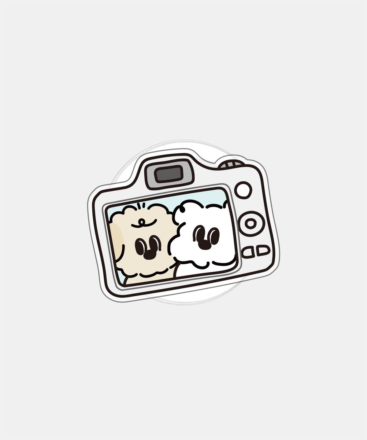 소유템(SOUTEM) [Magsafe] Click Mori Nuri Acrylic Tok