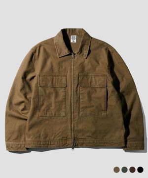 옥스포드 코튼 워크 자켓 베이지 SMOT4684