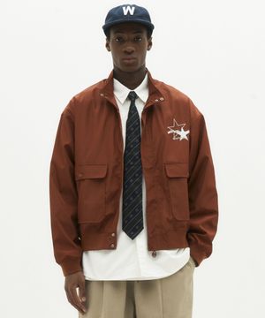 유틸리티 헤링턴 자켓 (아몬드브라운)