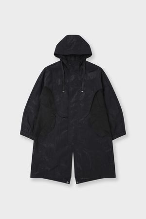 에나멜 후디드 M-48 점퍼 블랙 BN4SHA532BK