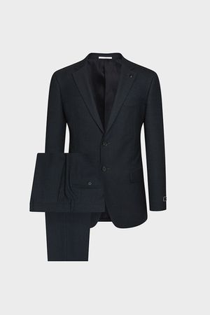 테일러드핏 크리스피노 인디고 수트 그린 BN4SJA004GR_BN4SPA104GR