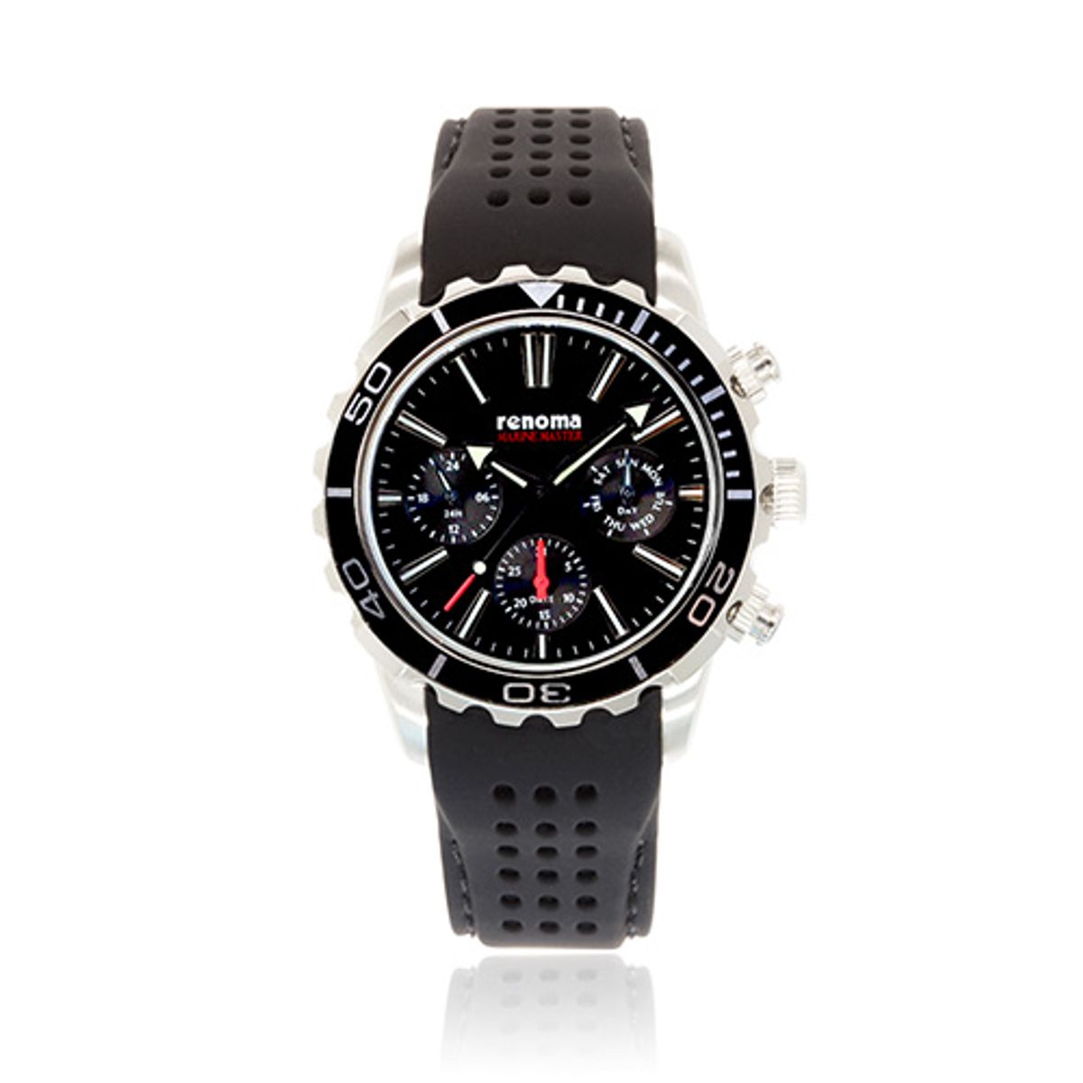 레노마 시계(RENOMA WATCH) RE-551BK  마린마스터 200M 방수 남자 다이버 시계
