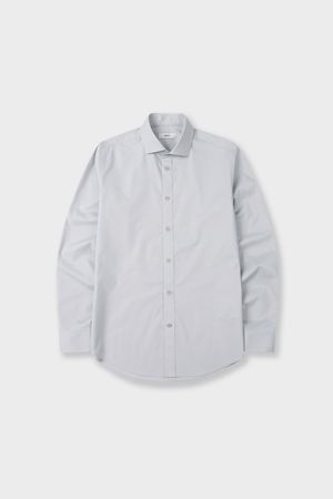 와이드카라 세미 드레스셔츠 그레이 BN4SBA605GY