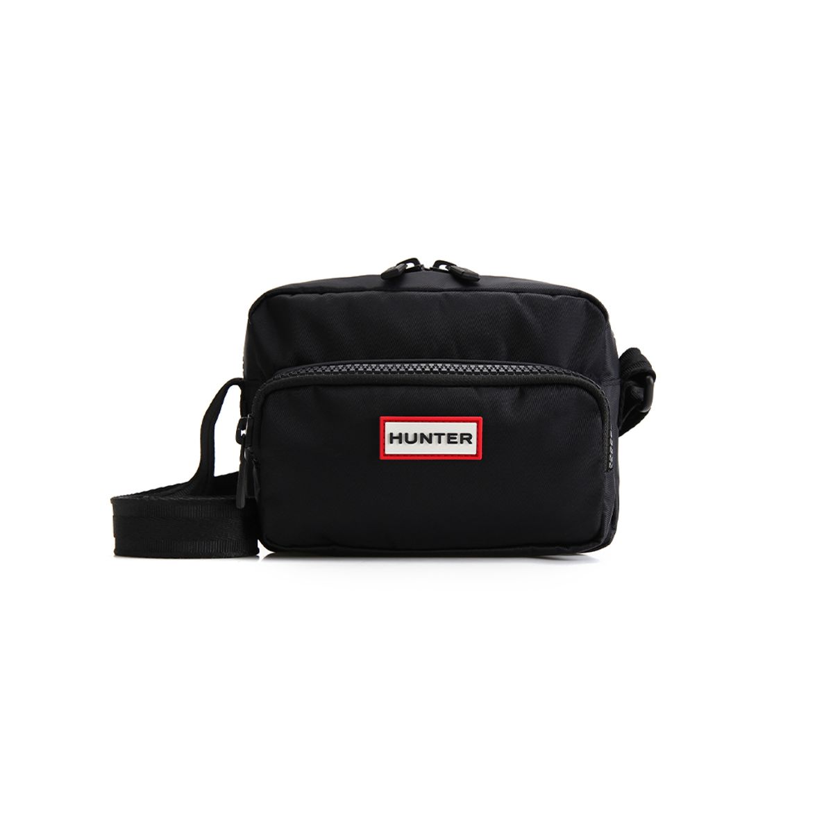 헌터(HUNTER) [UNISEX] 나일론 크로스바디 - 블랙 UBX3930KBMBLK