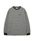 빈티지 스트라이프 롱슬리브_블랙