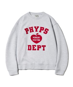 애플 아치로고 스웨트셔츠_라이트 그레이