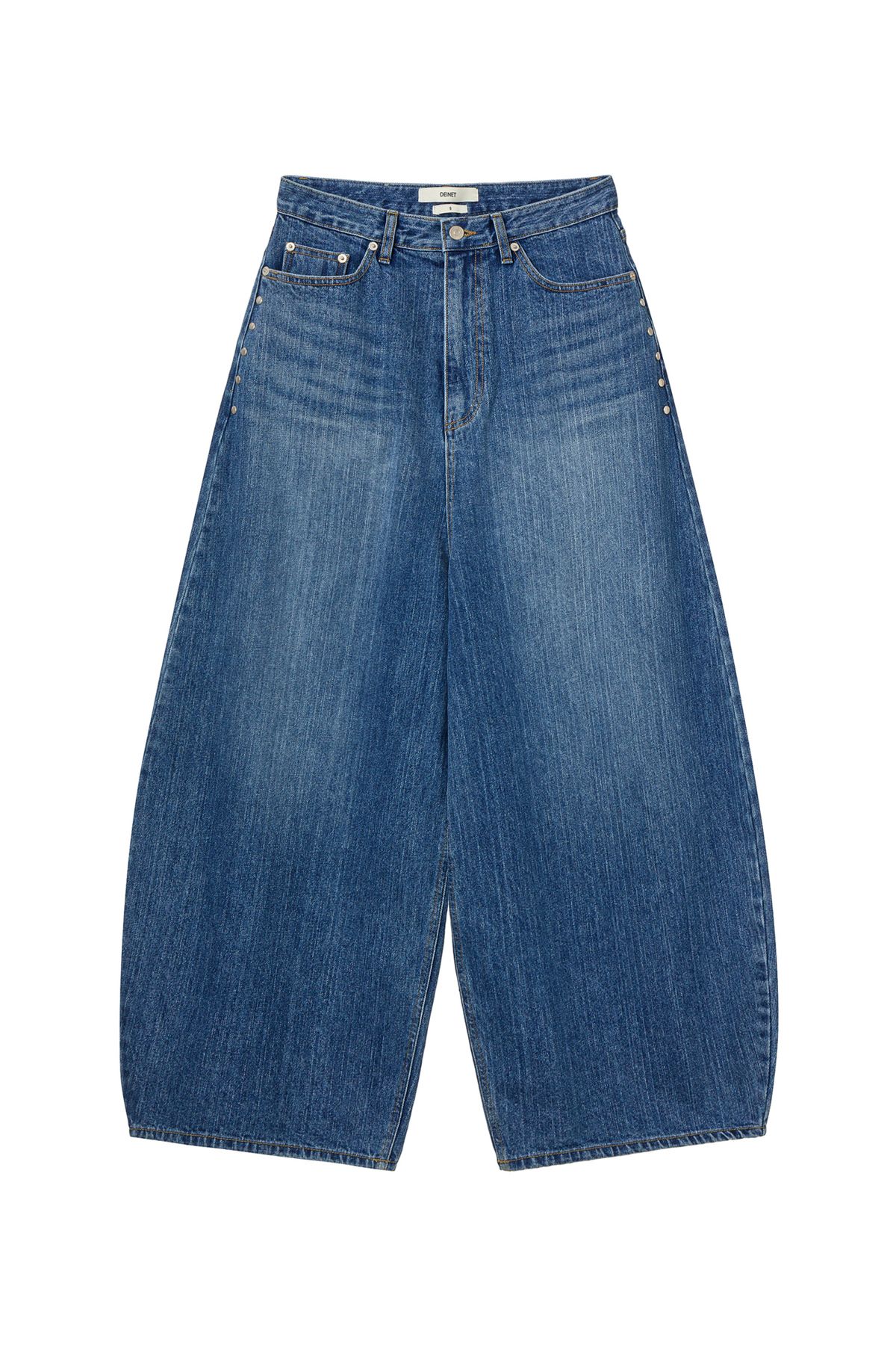 다이닛(DEINET) BALLOON FIT DENIM JEANS IN INDIGO