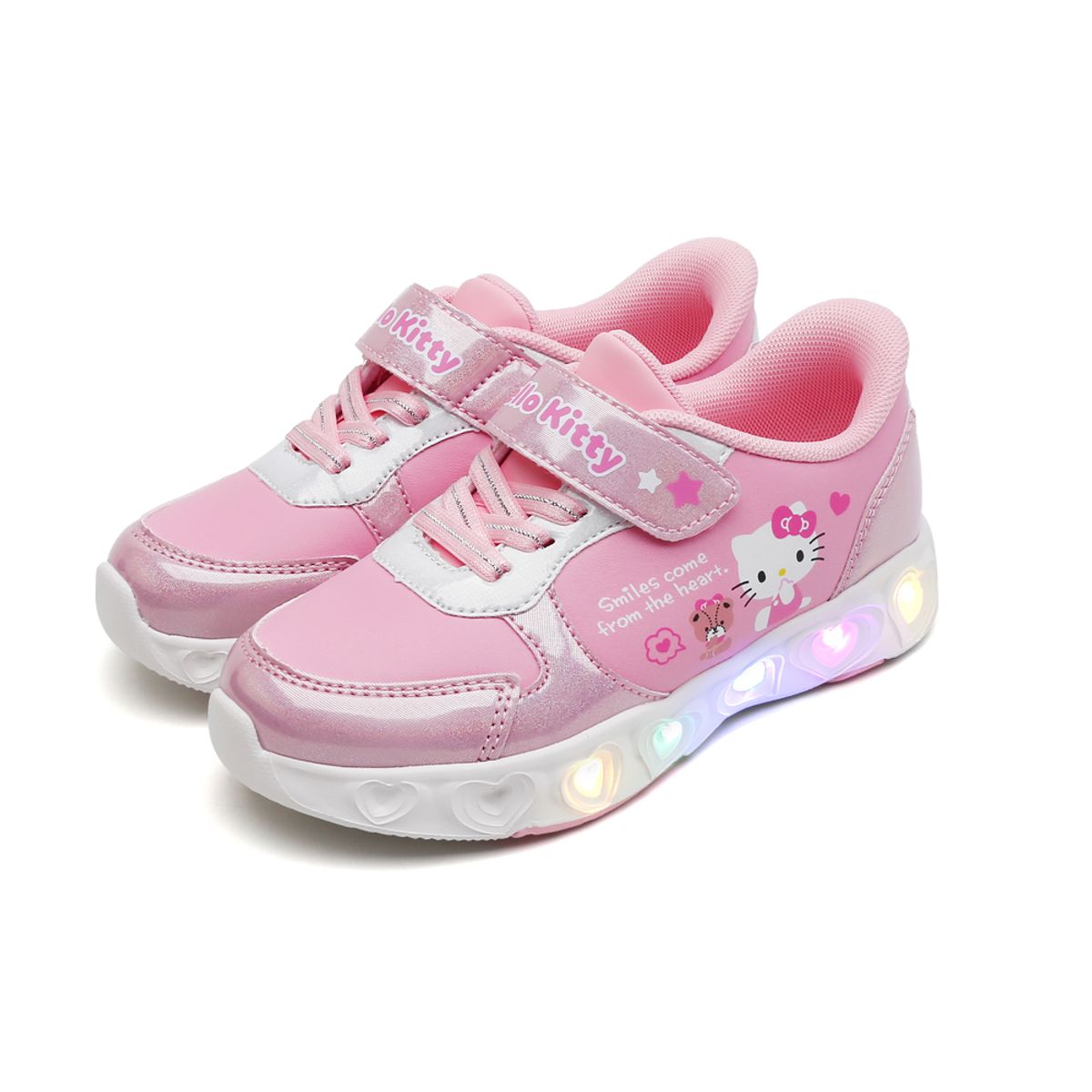 산리오 키즈(SANRIO) 헬로키티 비브 LED 바로인 운동화