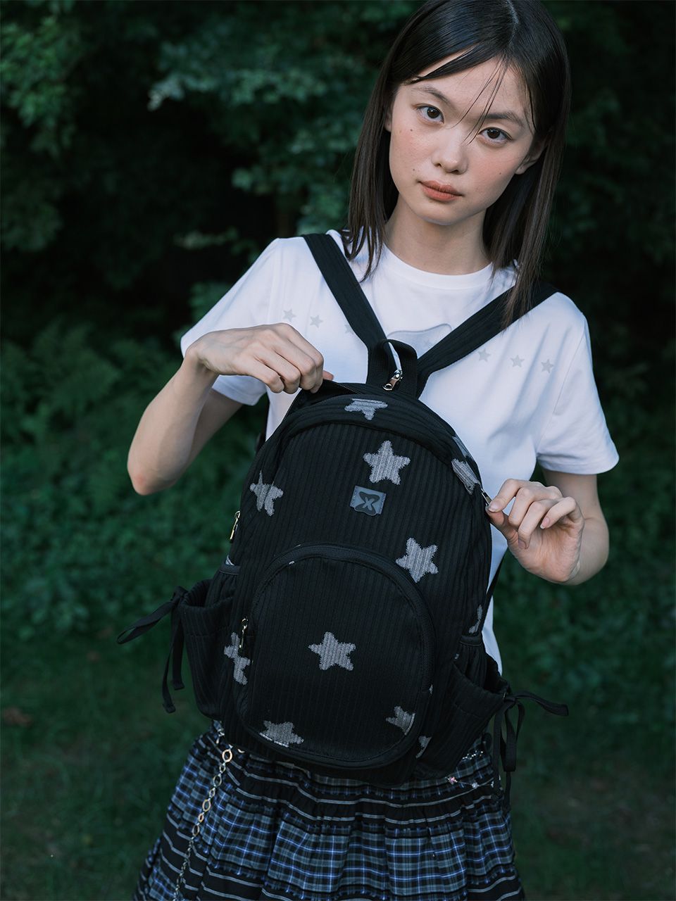 【muwm】Nest Backpack_Black Star MUSINSA公式 | MUWM Nest Sling Backpack (Black Star)