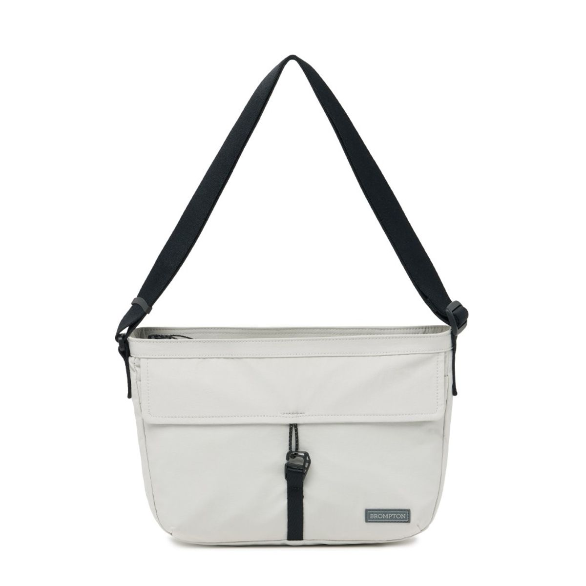 브롬톤 런던(BROMPTON LONDON) REPLECTIVE STRING CROSS BAG - L/GREY (P255ACR101)