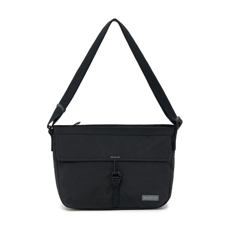 REPLECTIVE STRING CROSS BAG - BLACK (P255ACR101)
