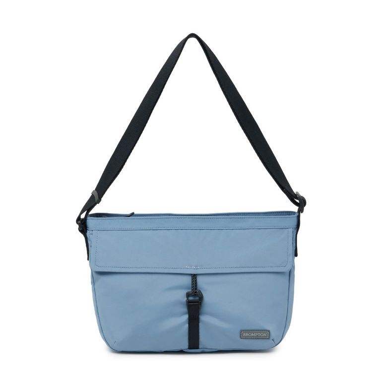 REPLECTIVE STRING CROSS BAG - BLUE GREY (P255ACR101)