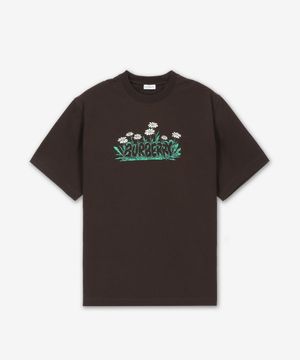 데이지 로고 코튼 반소매 티셔츠 - 피트 / 8102436