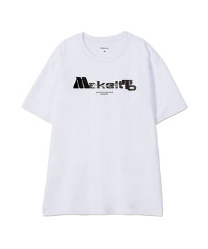 [BOLD LETTERING] CREW NECK TEE_WHITE