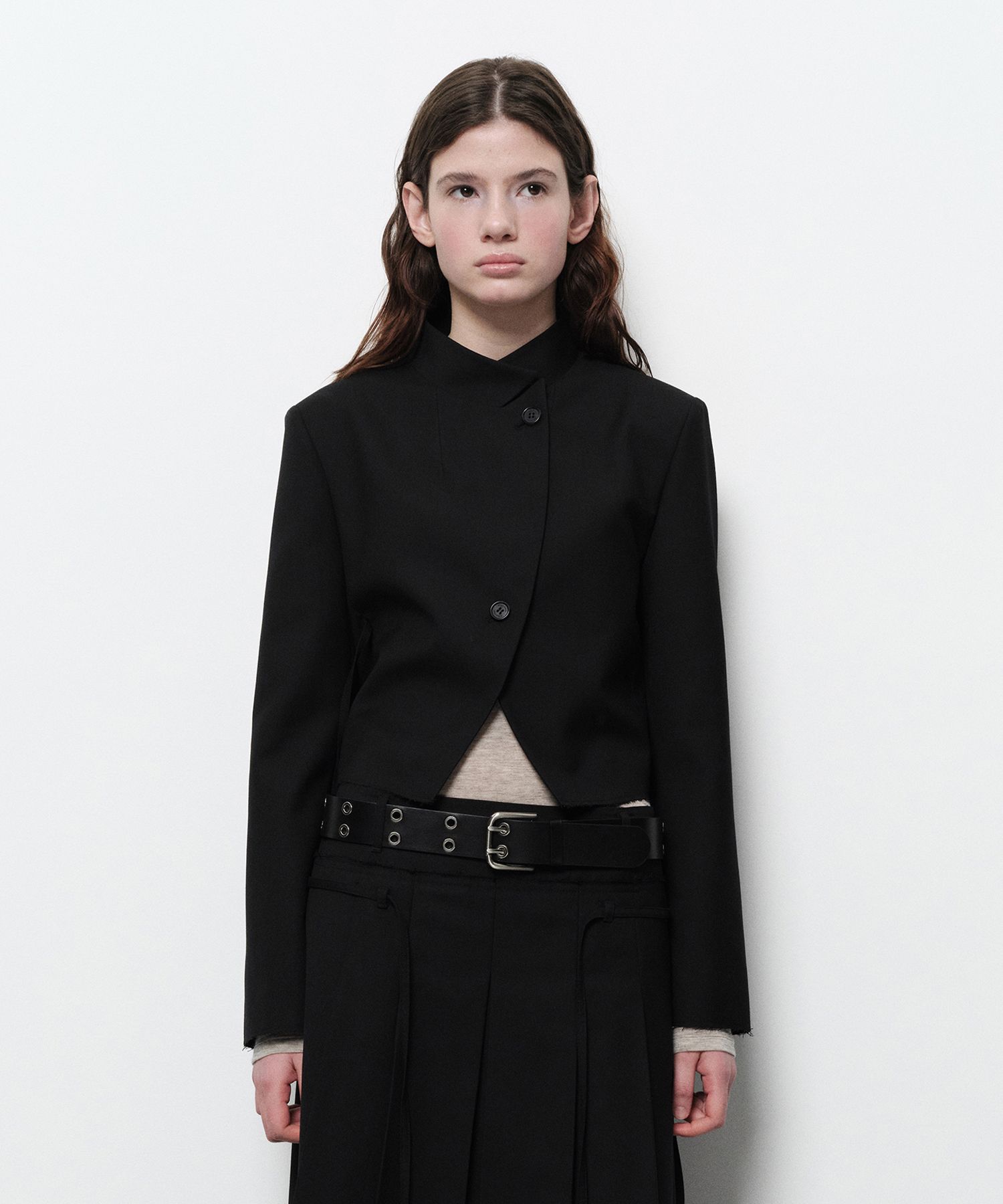 ジャケット DIAGONAL : 25SS / DIAGONAL STRAP JACKET (BLACK) MUSINSA | DIAGONAL DIAGONAL STRAP JACKET (black)