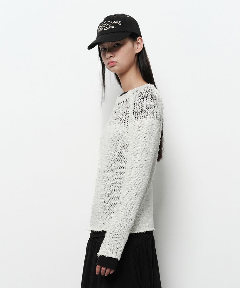 HERE COMES THE SUN CAP (black)