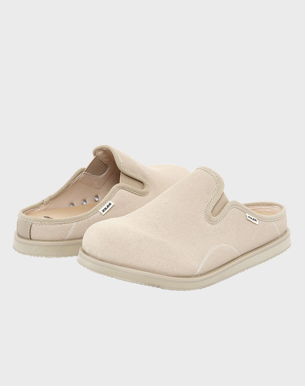 【23.65】25SS★ POLKA3 S/S SLIPPERS MUSINSA | 23.65 Polka3 S/S Slippers - Beige