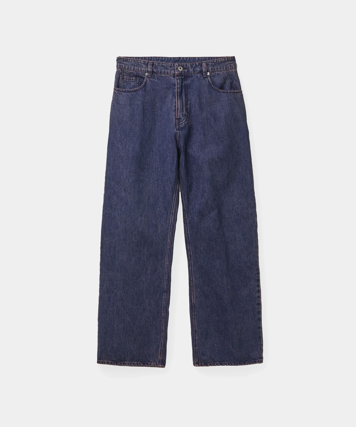 【COOR】 Loose fit tinted jeans / 追跡付 MUSINSA | COOR Loose Fit Tint Jeans (Deep Purple)