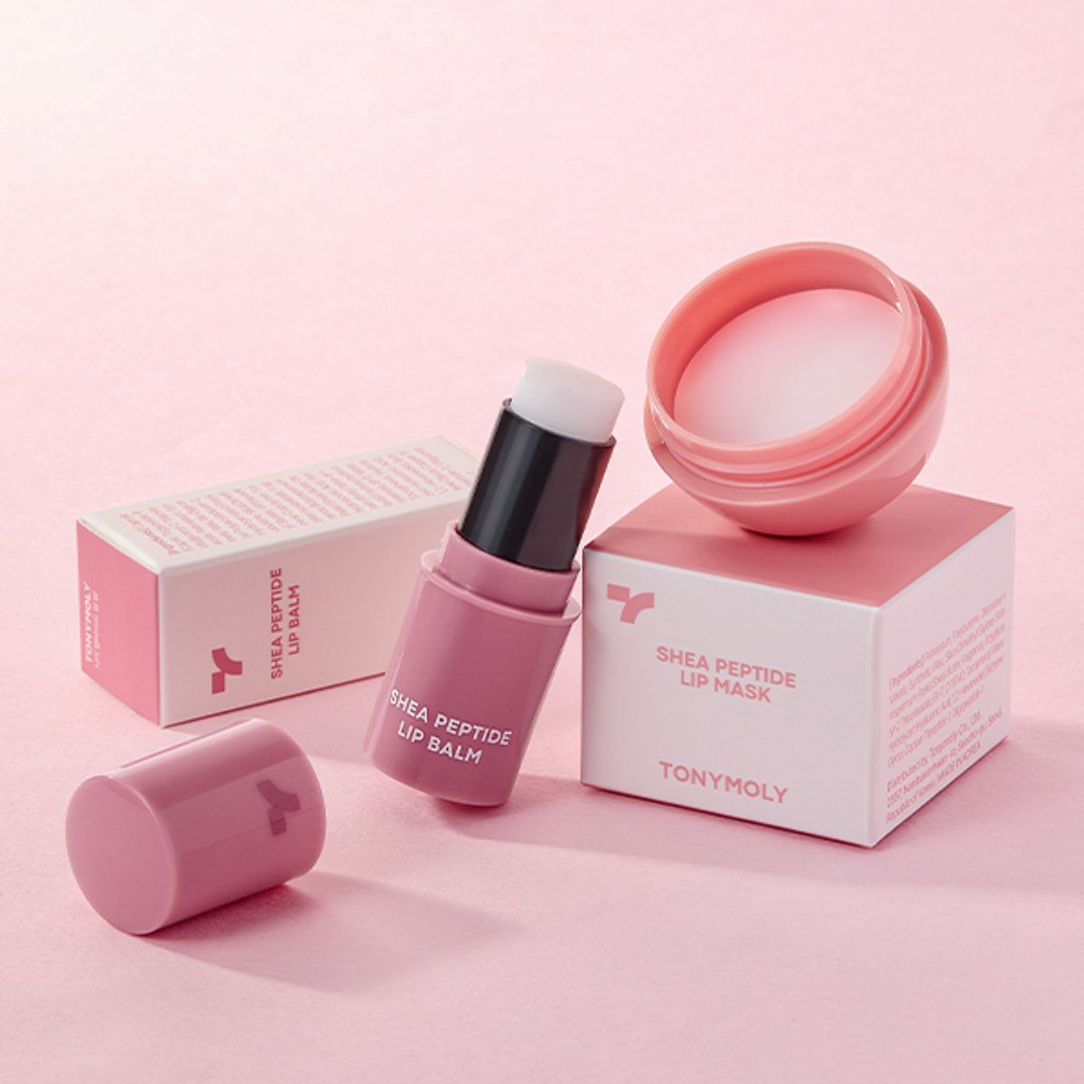 토니모리(TONYMOLY) 시어 펩타이드 립밤&립마스크 세트
