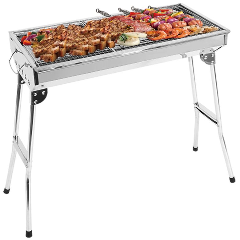 스탠다드 바베큐그릴 접이식 휴대용 스텐 BBQ