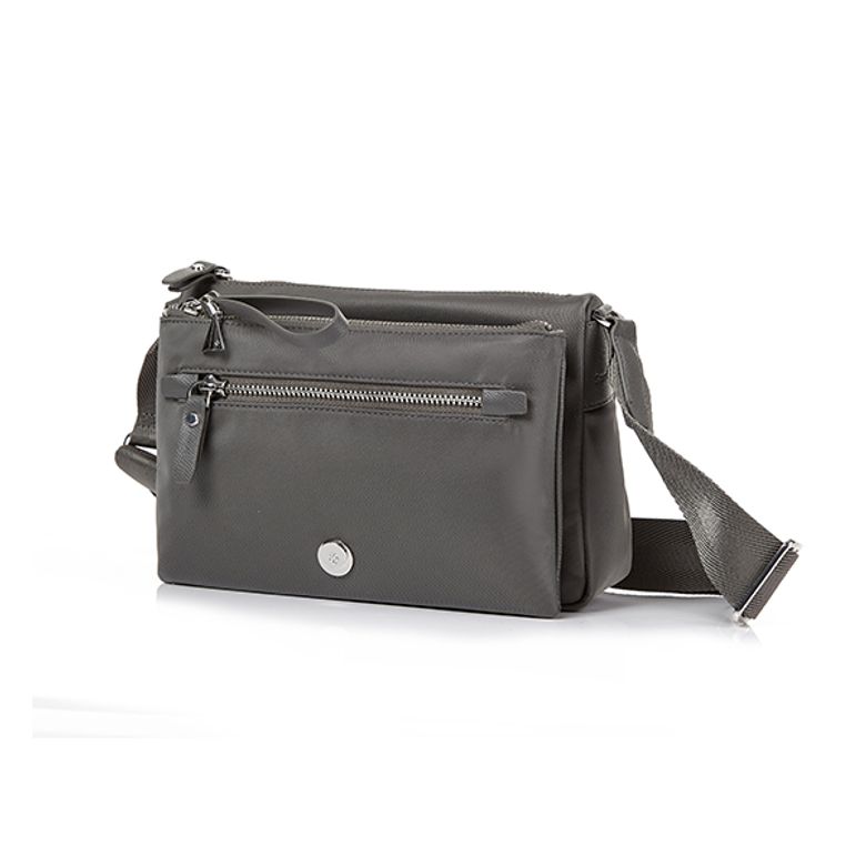 KARISSA EVO 숄더백 + POUCH GUNMETAL GREEN KP224002