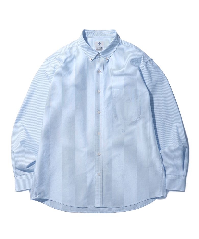 20s OXFORD BUTTON DOWN SHIRTS (BLUE STRIPE)