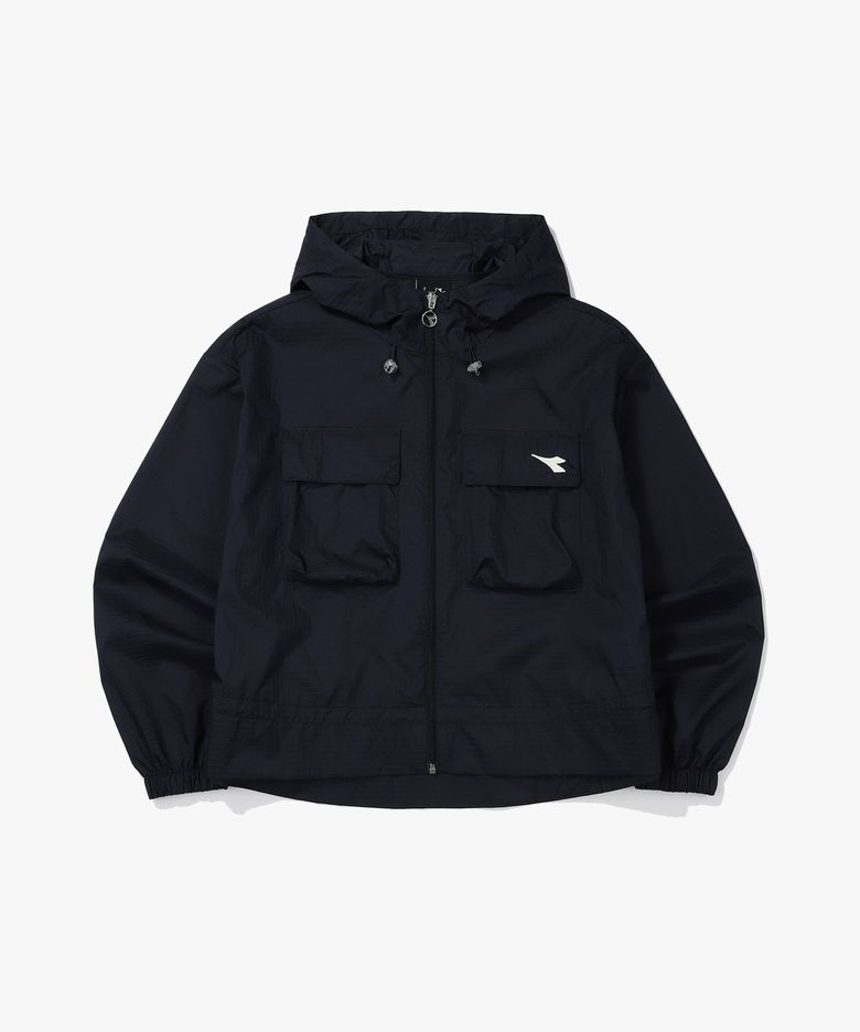 립스탑 시어 쉘 자켓 우먼 NAVY