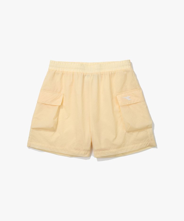 립스탑 시어 4부 쇼츠 우먼 YELLOW
