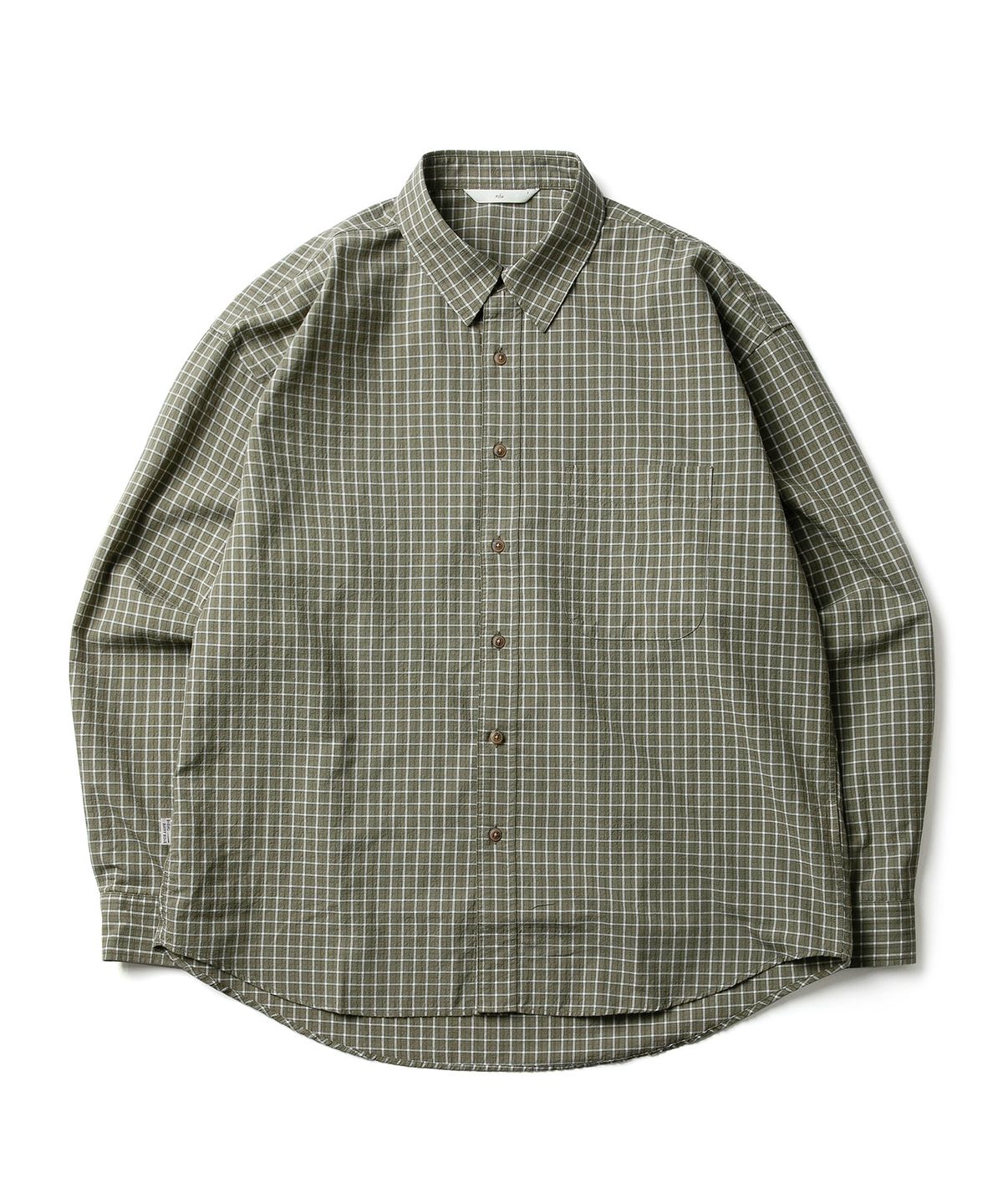 에스파이(ESFAI) S.C VINTAGE L/S SHIRTS (GREEN CHECK)