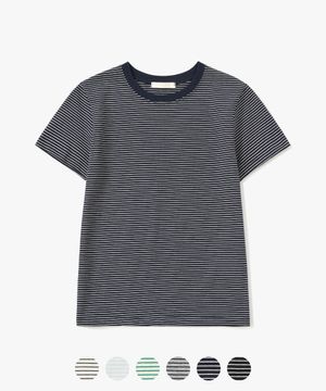 (우먼)씬 스트라이프 티셔츠 - 6 COLOR