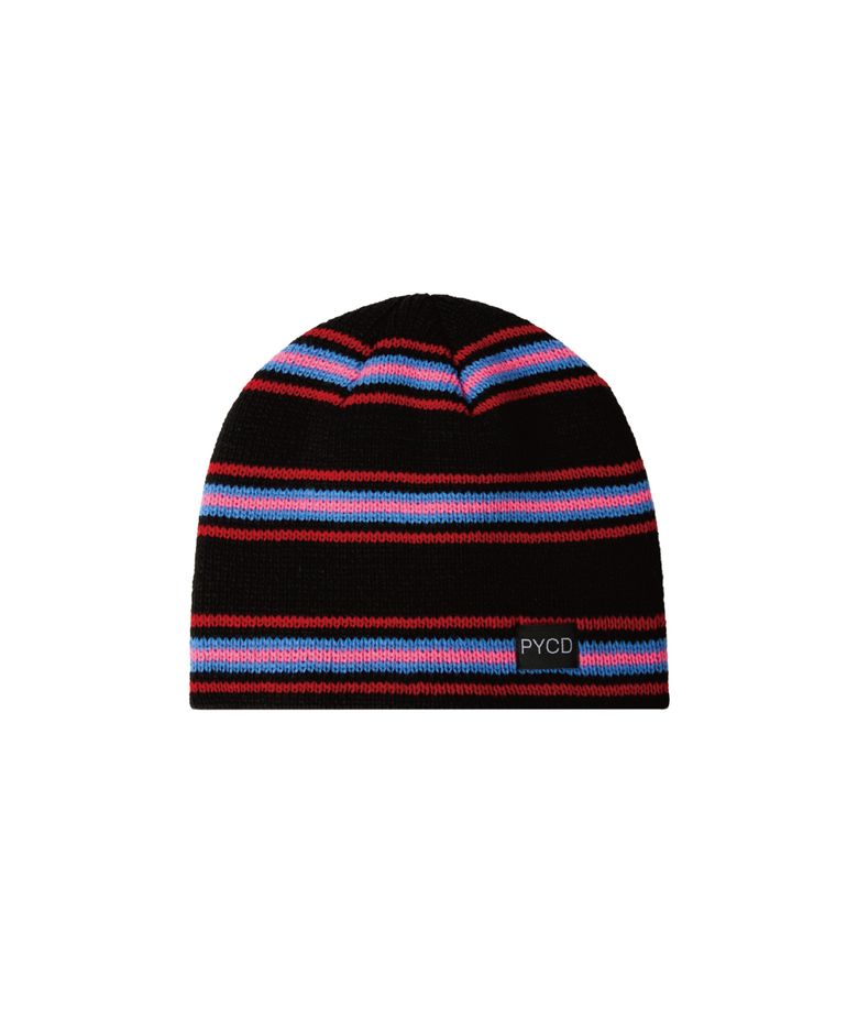 PYCD STRIPE BEANIE (PINK)
