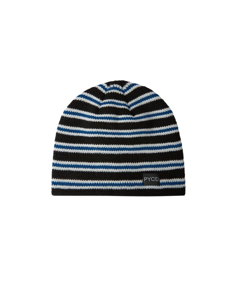PYCD STRIPE BEANIE (BLUE)