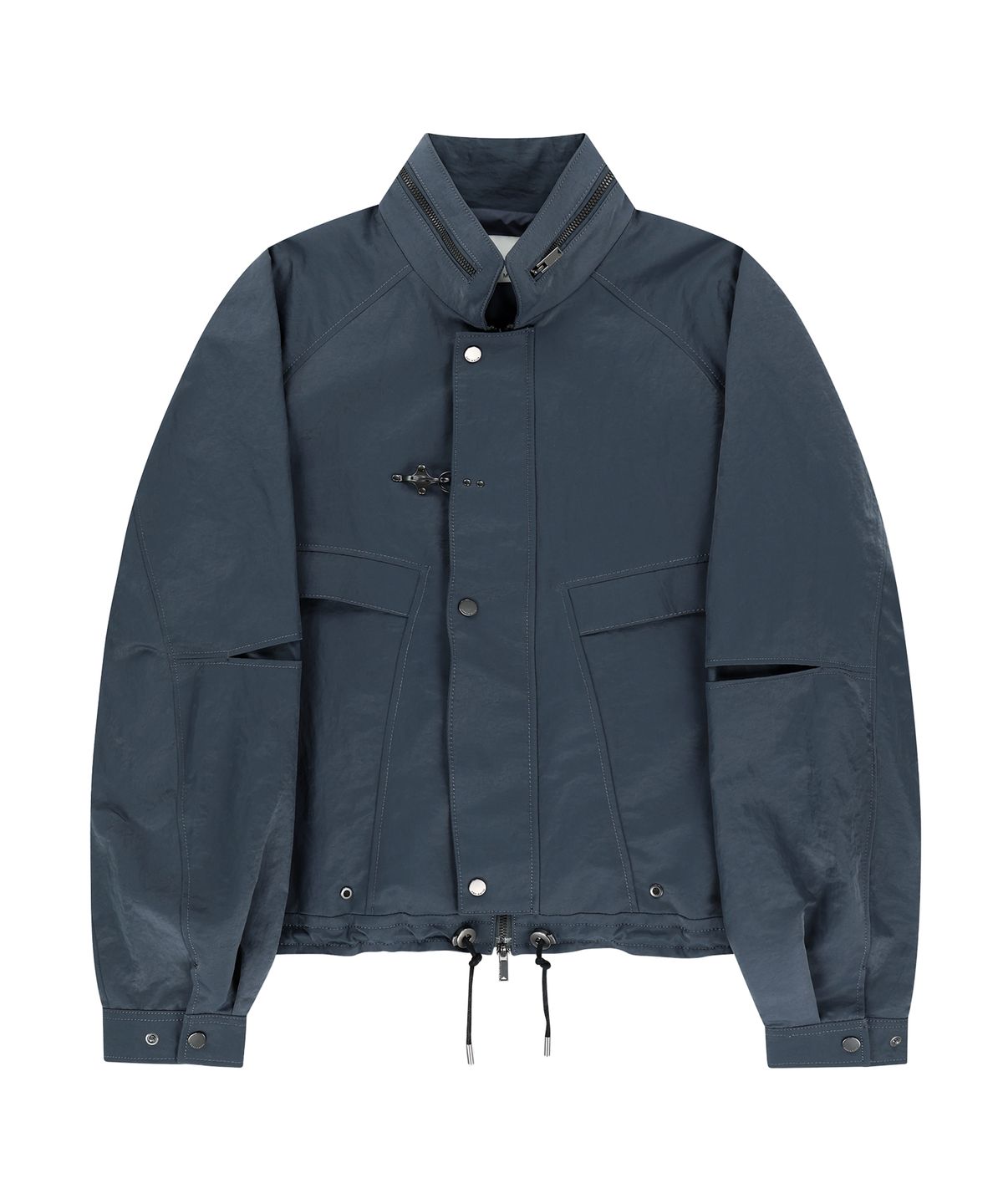 언지미크(UNGIMMICK) PARACHUTE JACKET (BLUE)