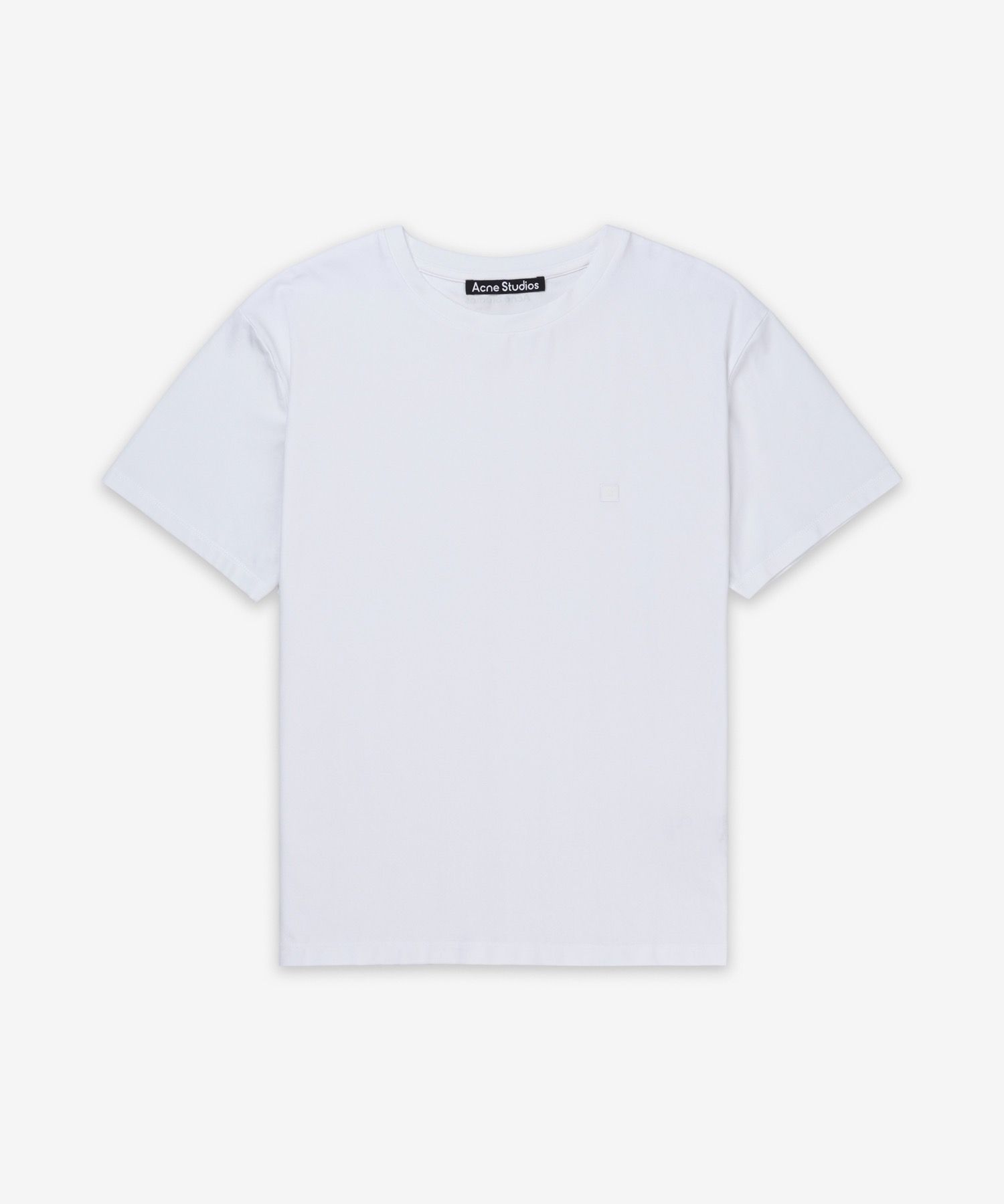 MUSINSA公式 | ACNE STUDIOS フェイスロゴ半袖Tシャツ - オプティック 