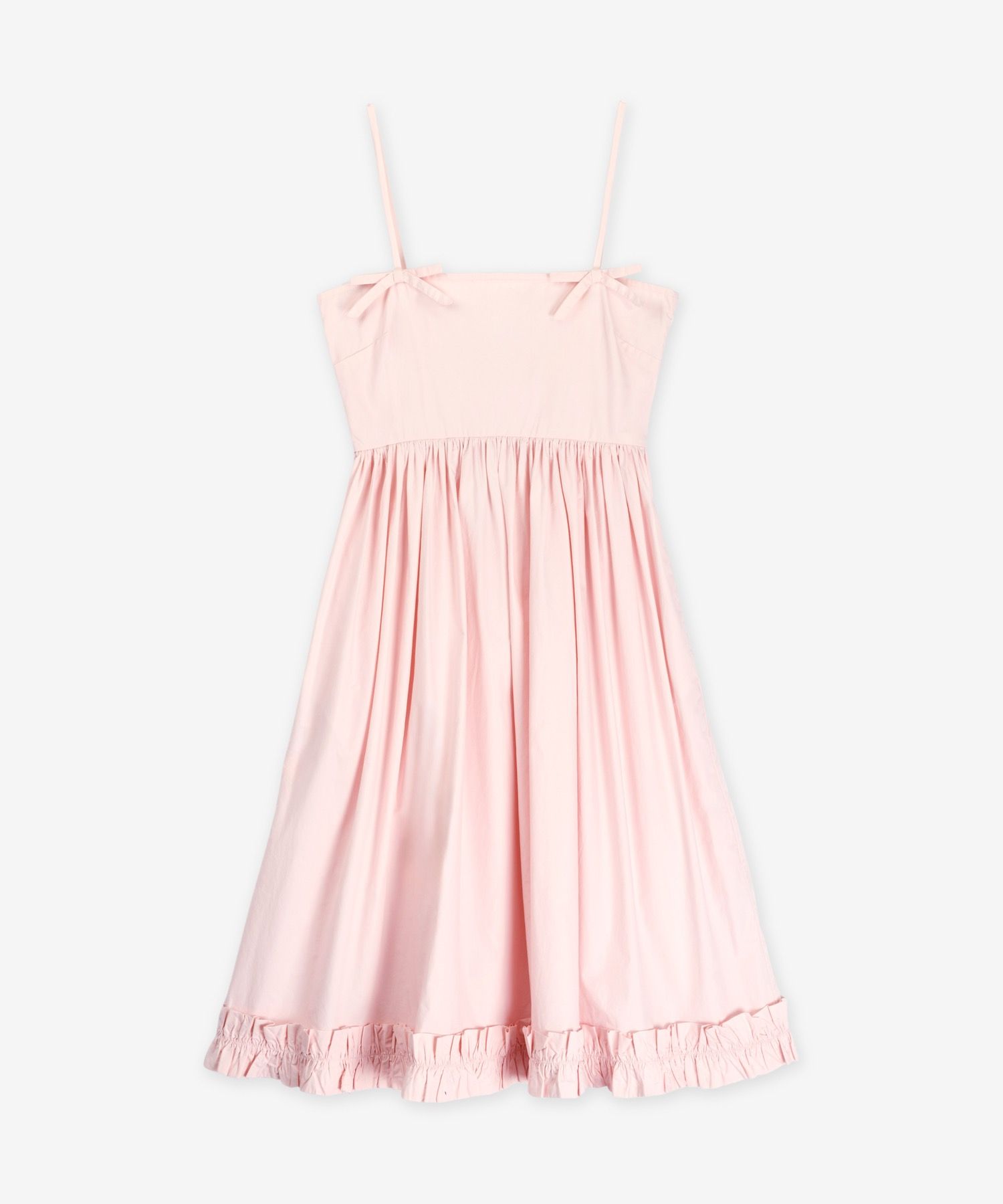 ワンピースその他 Ganni Cotton Poplin Strap Dress Chalk Pink W0325868 W0325868 MUSINSA | GANNI Cotton Poplin Strap Dress - Chalk Pink