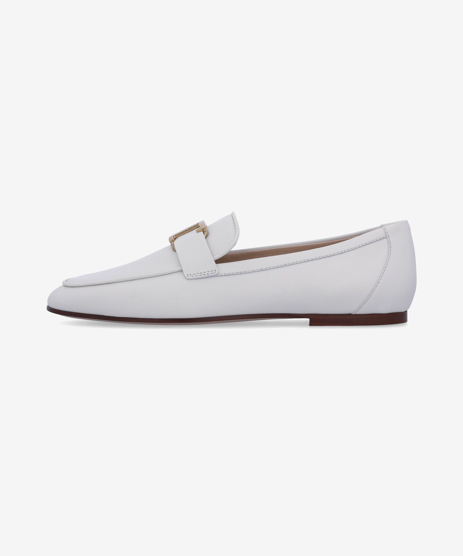 ★TOD'S★ Timeless Loafer White XXW79A0GG90MIDB001 XXW79A0GG Woman WHITE T Timeless Loafers in Leather