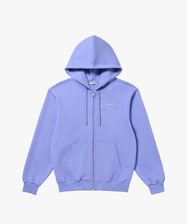 HATTRICK GOAL FULL ZIP-UP HOODIE-VINTAGE BLUE