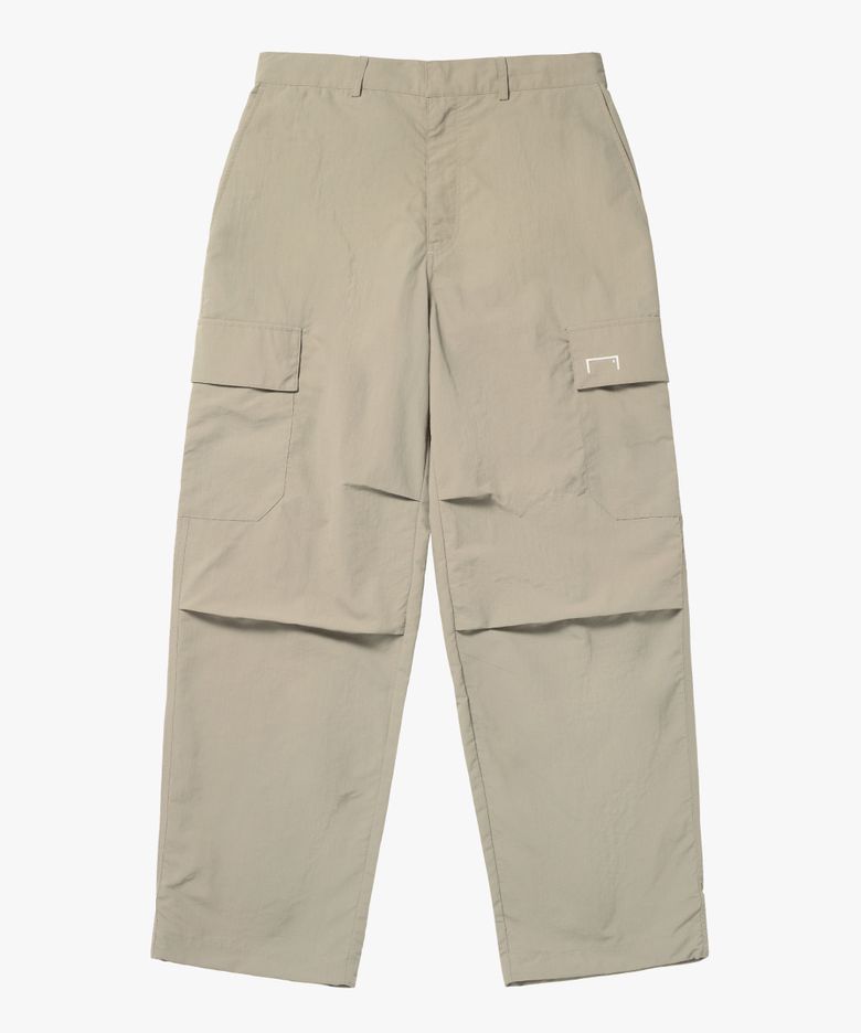 ESSENTIAL RIPSTOP CARGO PANTS-BEIGE