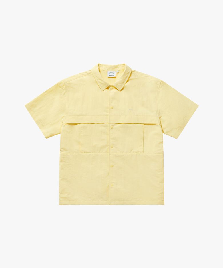 RIPSTOP AIR THROUGH SHIRT-LIGHT YELLOW