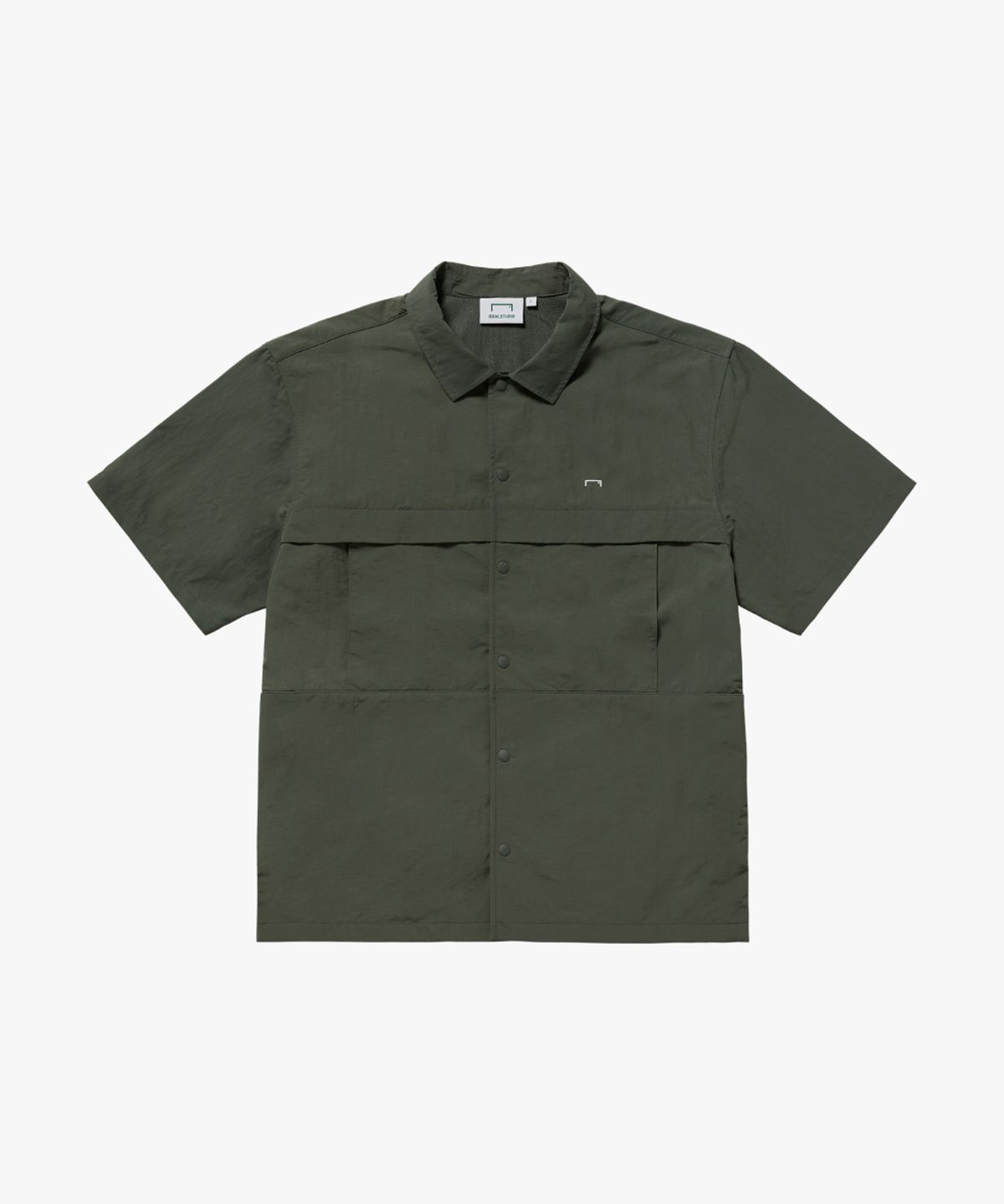 골스튜디오(GOALSTUDIO) RIPSTOP AIR THROUGH SHIRT-KHAKI