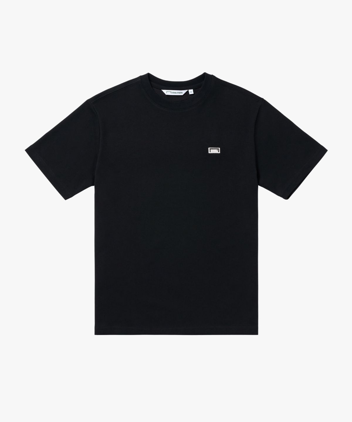 골스튜디오(GOALSTUDIO) AIR MESH BOX LOGO TEE-BLACK