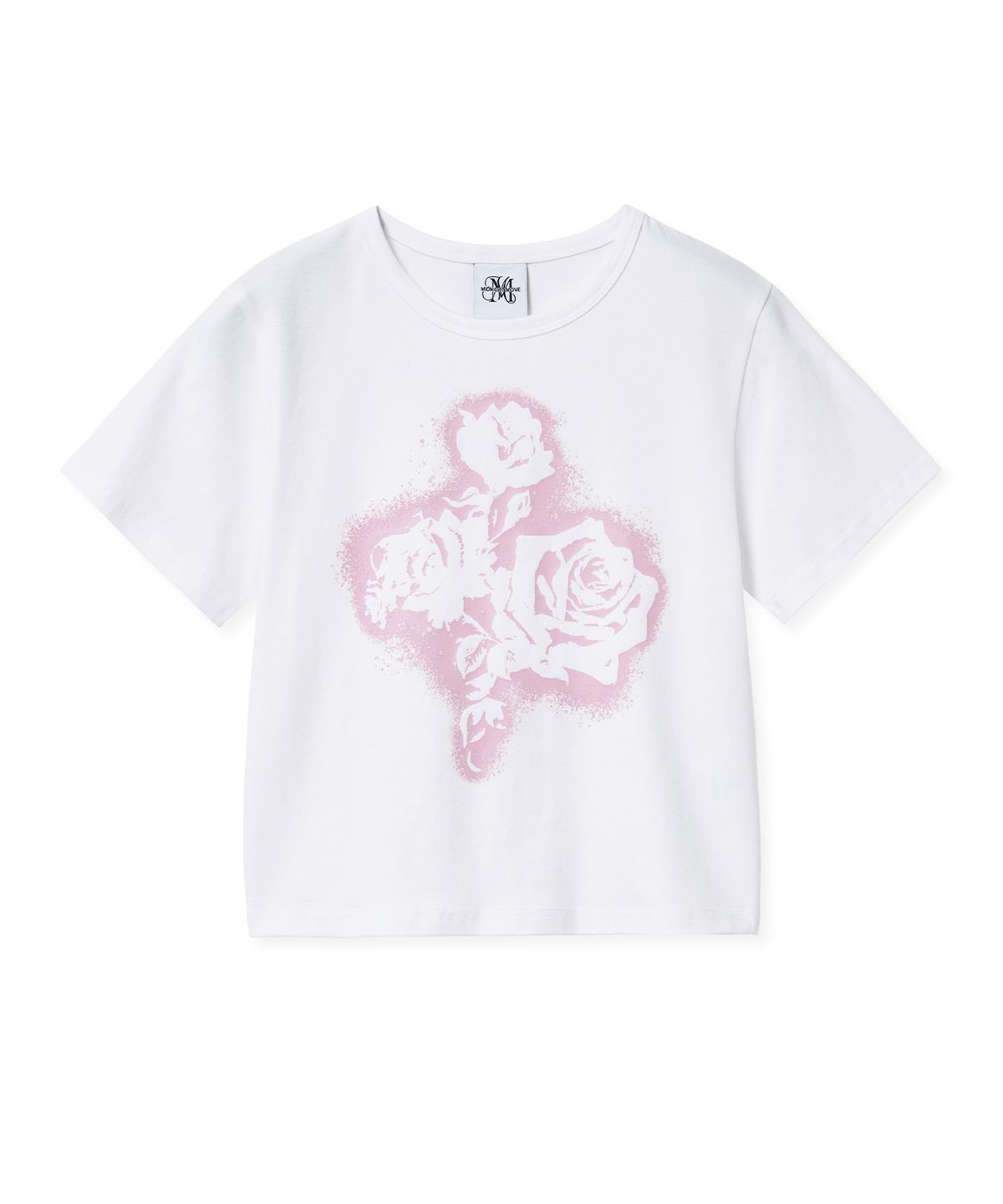 미드나잇 무브(MIDNIGHT MOVE) fl crop t (white)