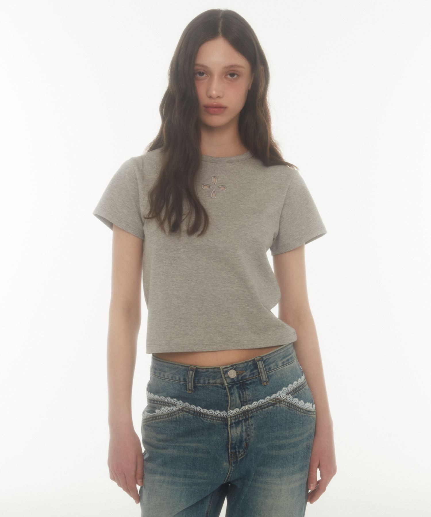 MUSINSA | MIDNIGHT MOVE 4 crop t (grey)
