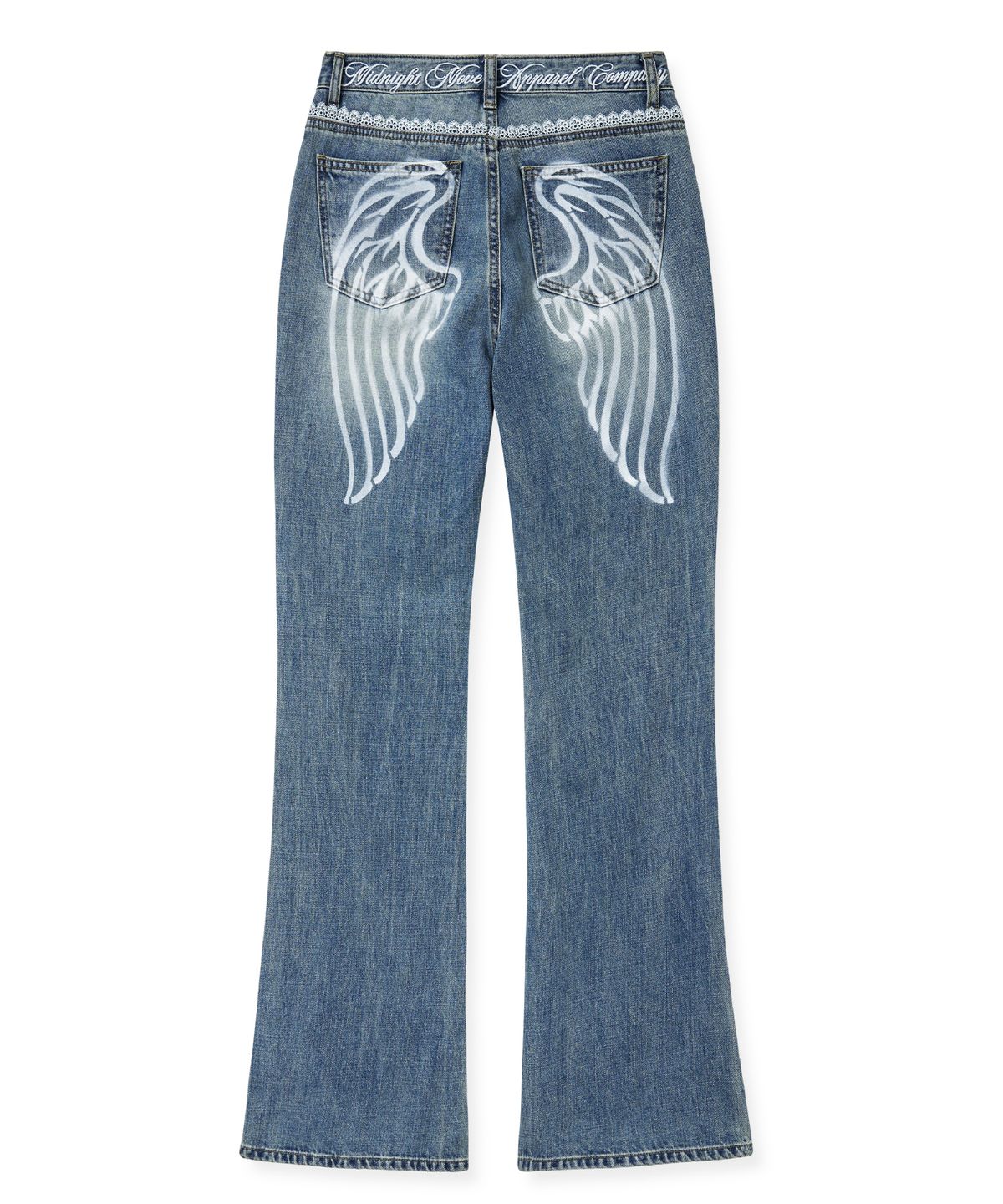 미드나잇 무브(MIDNIGHT MOVE) lace bt pants (blue)