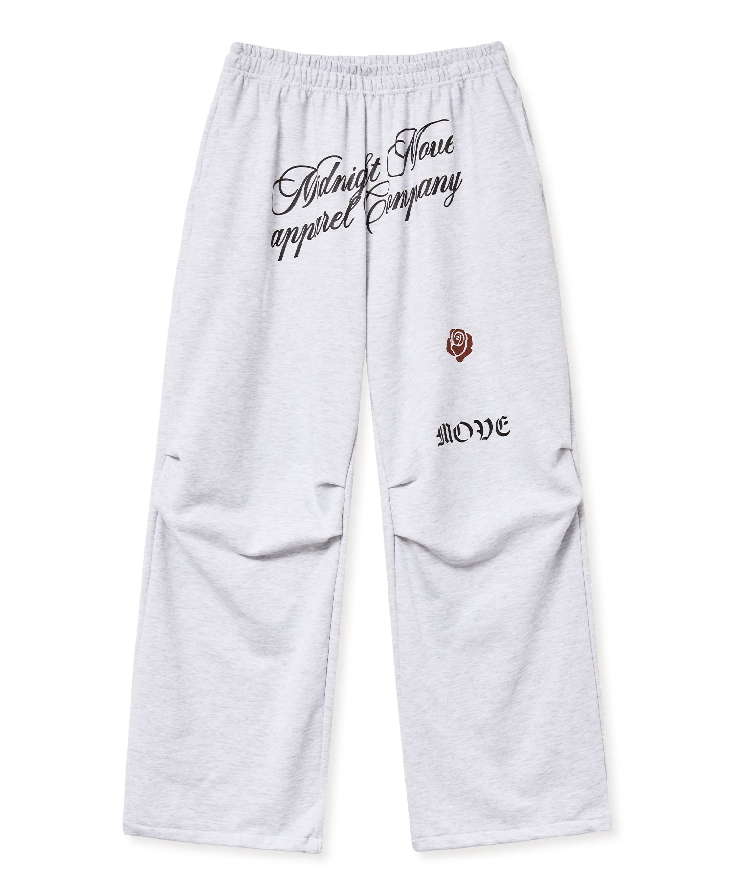 MUSINSA公式 | MIDNIGHT MOVE rose pants (off white)