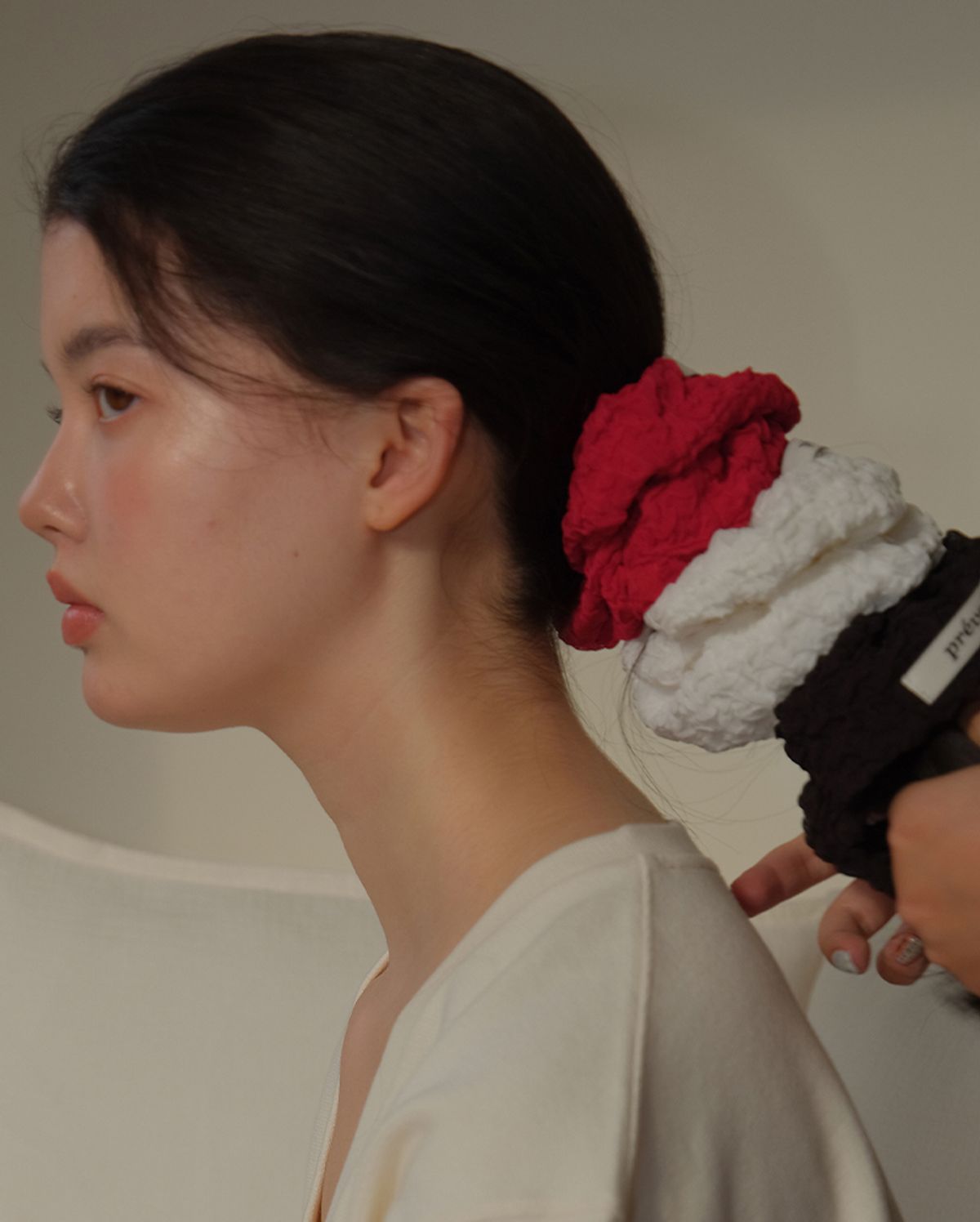 프레부아(PREVOIR) 스프링 벌룬 스크런치
