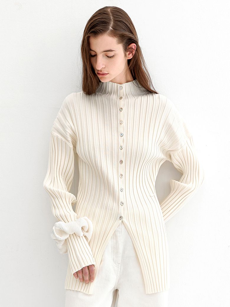 PETTU TWO-WAY LONG CARDIGAN(CD-2190)