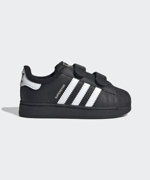 슈퍼스타 II 컴포트 클로저 인펀트 - 블랙 / JI3991