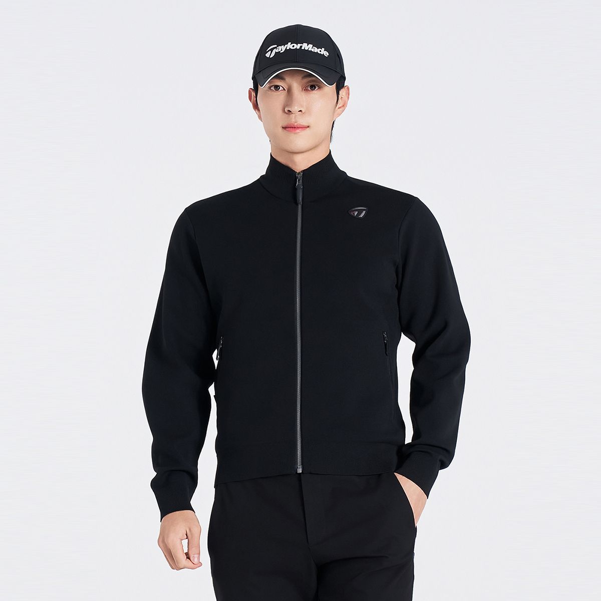 테일러메이드 어패럴(TAYLORMADE APPAREL) 남성 퍼포먼스 니트 집업 가디건 TSO-11HG31-199